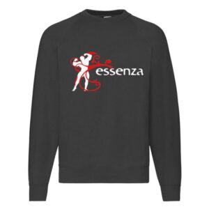 Felpa Raglan Nera